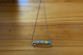Safety pin necklace